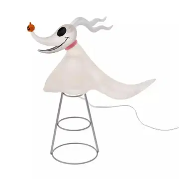 디즈니 스토어 팀 버튼 라이트 제로 트리 토퍼 라이트업