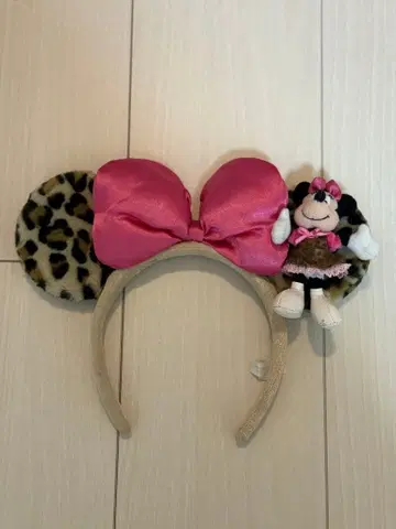 미니 마우스 레오파드 무늬 머리띠