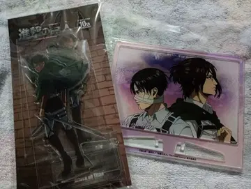 진격의 거인 리바이 x 한지 아크릴 스탠드