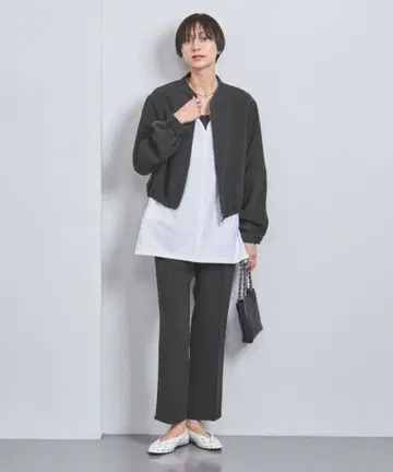 UNITED ARROWS COMFY 스윙탑 블루종