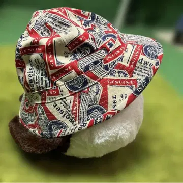 [인기] 버드와이저 버킷햇 미사용 새상품 레드 USA제