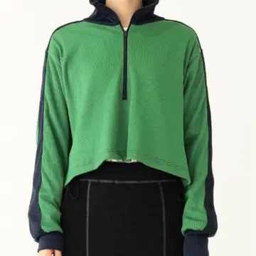 BEAMS BOY 하프 지퍼