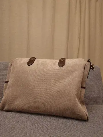 [ 폴 스튜어트 ] 비즈니스 백 코듀로이 x 가죽 숄더 포함