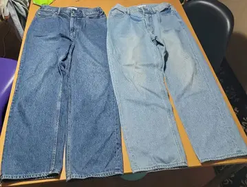 RAGEBLUE 청바지 세트 다크 블루 라이트 블루