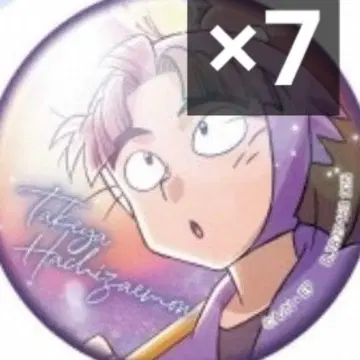 닌타마 반짝반짝 캔뱃지 타케야 하치자에몬