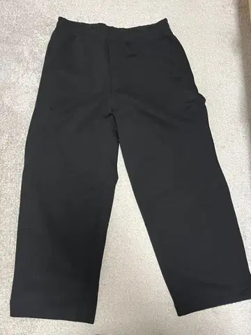 유니클로 C 블랙 스웨트 팬츠 XL 사이즈