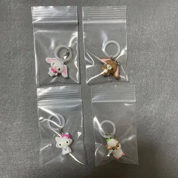 메지루시 액세서리 산리오 캐릭터즈 올스타즈 4개 세트