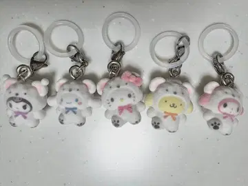 산리오 메지루시 액세서리 5개 세트