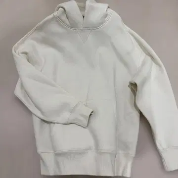 GAP 화이트 후드 부착 후드티