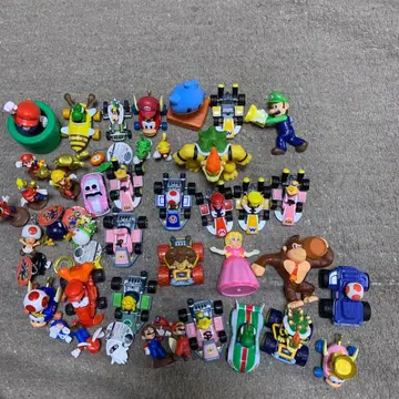 마리오 카트 미니카 피규어 세트 모음