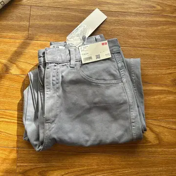 UNIQLO 커브 팬츠 Blue 유니클로 유 커브 팬츠 24 블루