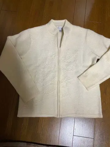 새상품 Brooks Brothers 아이보리 니트 자켓 S