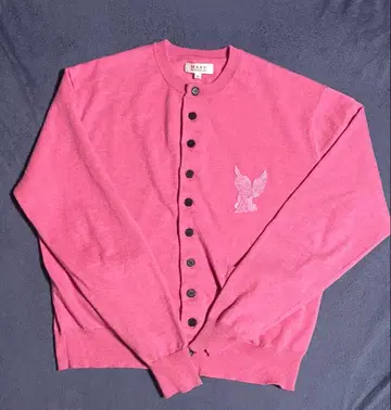 MASU 25AW 10 BUTTONS CARDIGAN - PINK