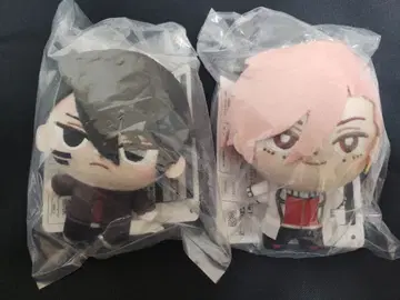 제일복권 도겐안귀 F상 봉제 인형 마스코트 2종