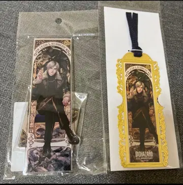 새상품 바이오하자드 30주년 메탈 북마커 레온