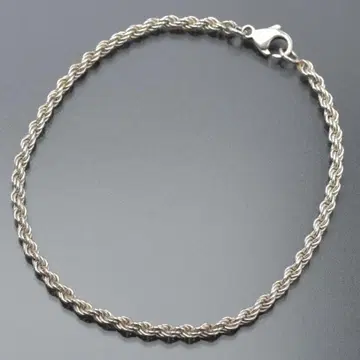 신품 마감 STARJEWELRY 팔찌 SV925 체인 실버