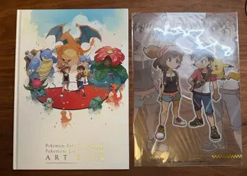 포켓몬스터 레츠고 피카츄 레츠고 이브이 특전 아트북