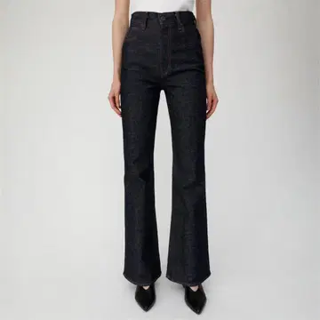 MOUSSY MVS FLARE 데님 23 다크 네이비 플레어 팬츠