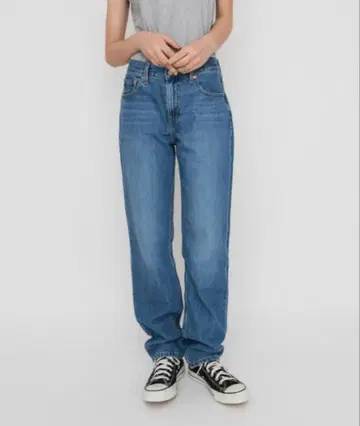 [ 26 ] 리바이스 스트레이트 데님 청바지 로우 프로