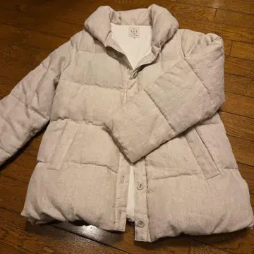 다운 자켓 코트 사만사 모스모스 퀼팅 M 아우터