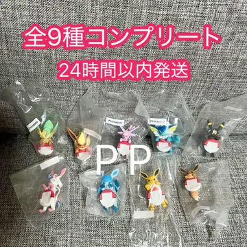 제일복권 포켓몬 F상 길거리 산책 챠라링 프렌즈 전 9종 컴플리트