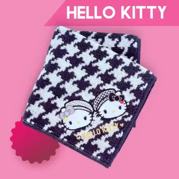 11/7 한정 가격 헬로키티 흑백 걸리시 미니 타월 봄규