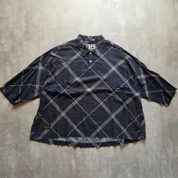 TIGHTBOOTH PRODUCTION 체크 피케 셔츠