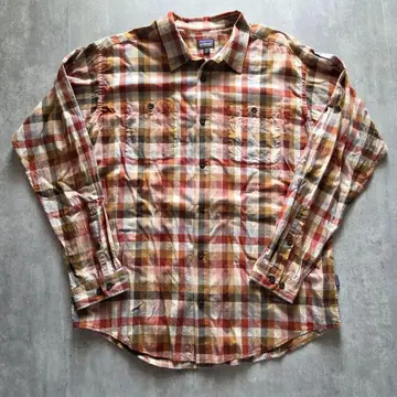 Patagonia 체크 플란넬 셔츠