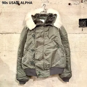 90s USA ALPHA 알파 N2B 자켓 밀리터리