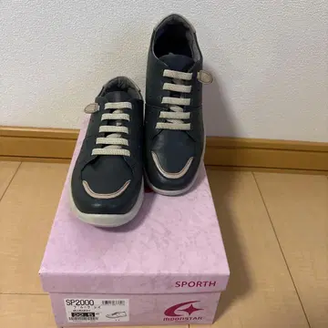 문스타 스포 SP2000 블루 그레이 22.5cm EEEE 넓은 폭