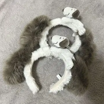 USJ 유니버셜 스누피 머리띠 2개 세트