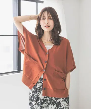 GLOBAL WORK 깔끔 시원한 가디건 반팔