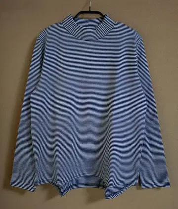 택 포함 새상품 homeworking 속기모 하이넥 풀오버 나츄란