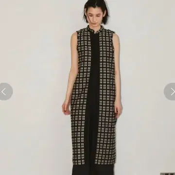 새상품) TODAYFUL 지오메트릭 자카드 베스트