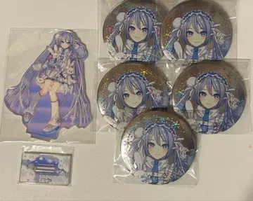 유키 미쿠 하츠네 미쿠 스카이타운 클리어 카드 오로라 아크릴 스탠드