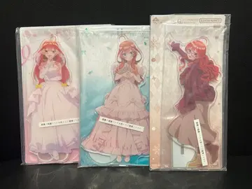 5등분의 신부 제일복권 사토루 아크릴 스탠드 컴프 세트 F상 G상 H상