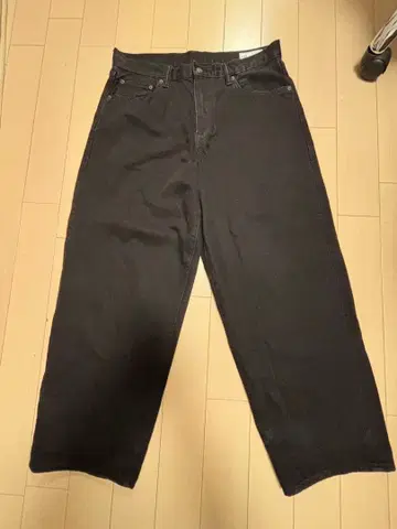 GAP EXTRA BAGGY 블랙 데님 32 | 32