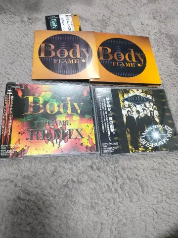 BODY CD 3장 오비 있음 초회 종이 자켓