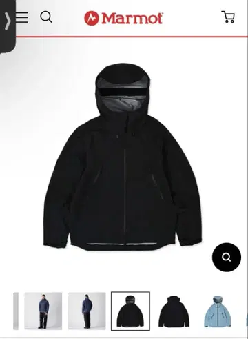 Marmot 블랙 마운틴 파카 미사용 새상품