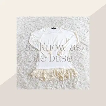[ Freesize ] 상의 아이보리 긴팔 레이스