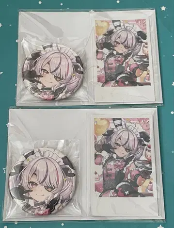 니지산지 EN 2024 생일 세트 캔뱃지 폴라로이드 마리아 마리오네트