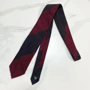 RINGJACKET 넥타이 블랙 x 보르도