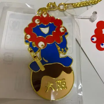 오사카 캐릭터 미야쿠미야쿠 타코야키 키링 공식 라이선스