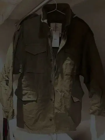 하이크 밀리터리 자켓