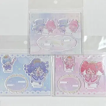 신비한 별의 쌍둥이 공주 아크릴 스탠드 키키라라 산리오 파인 레인