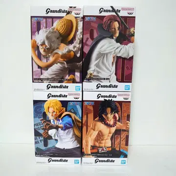 원피스 Grandista 루피, 에이스, 사보, 샹크스 4체 세트