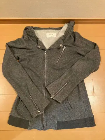 DEVILOCK 지퍼 후드티 M 엔도 노리아키 그레이 데비락 라이더스