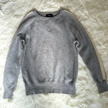 Theory 긴팔 니트 풀오버 울 캐시미어