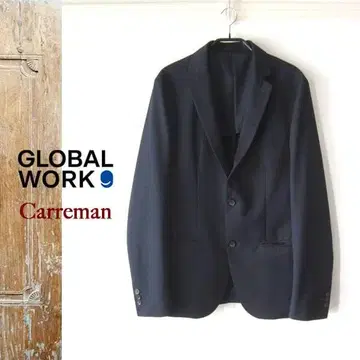 GLOBAL WORK Carreman 테일러드 자켓 네이비 M