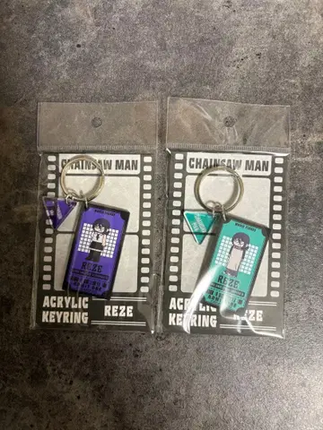 체인소 맨 플라자 레제편 로프트 지로리 아크릴 키링 레제